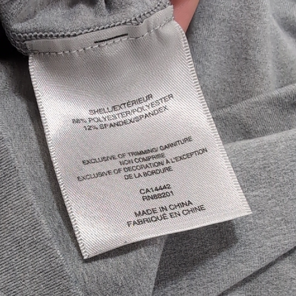 MPG | Gray Athletic Fitted Tank Top With Camisole Size XL 1X - Picture 8 of 9